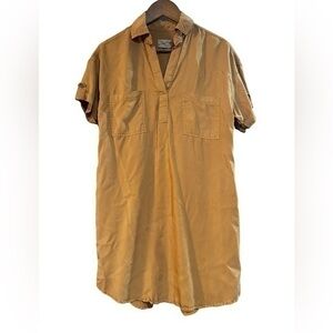 Universal Thread Shift Dress - Womens Size Small - Mustard Yellow